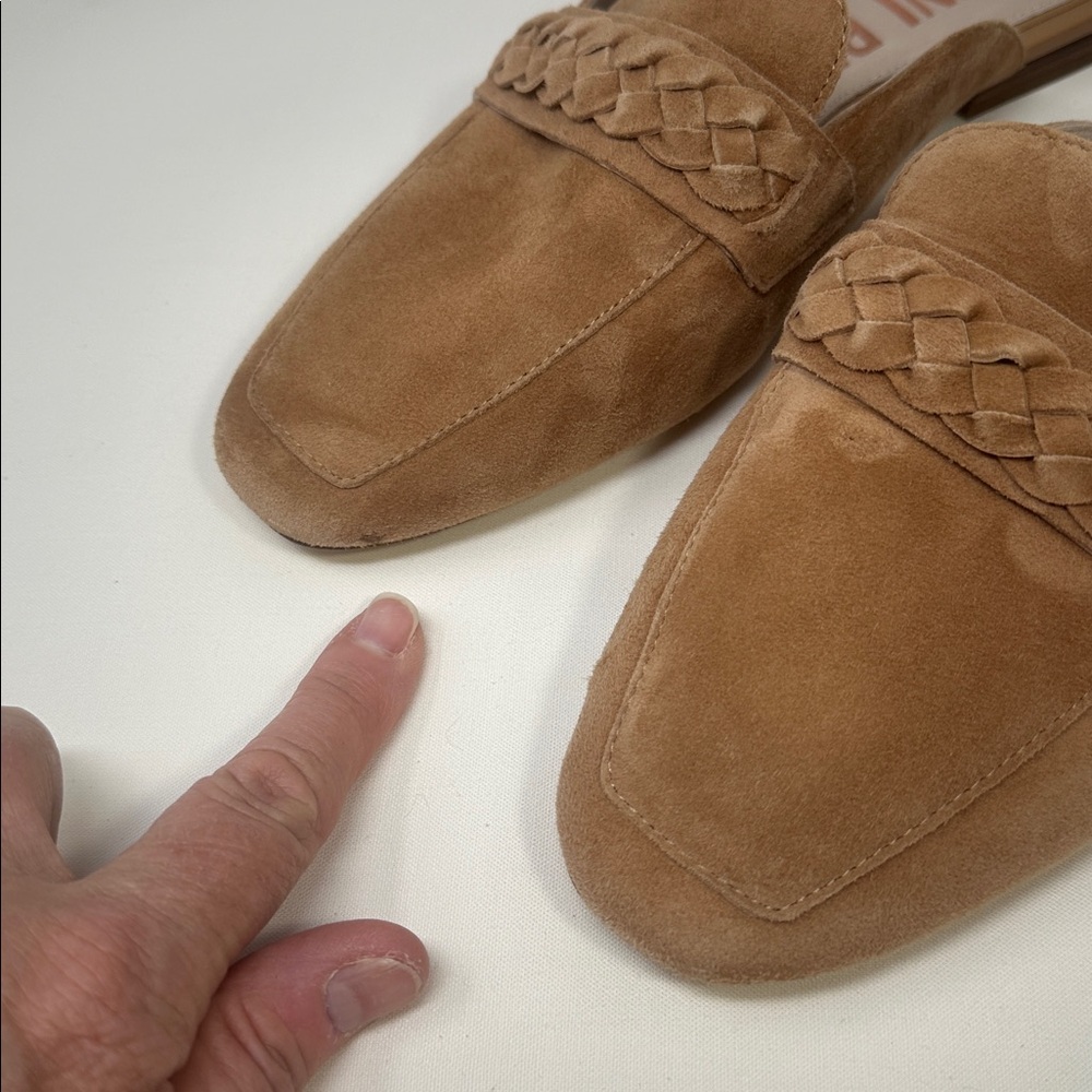 Gianni Bini Suede Loafers Size 10 - Picture 2 of 5